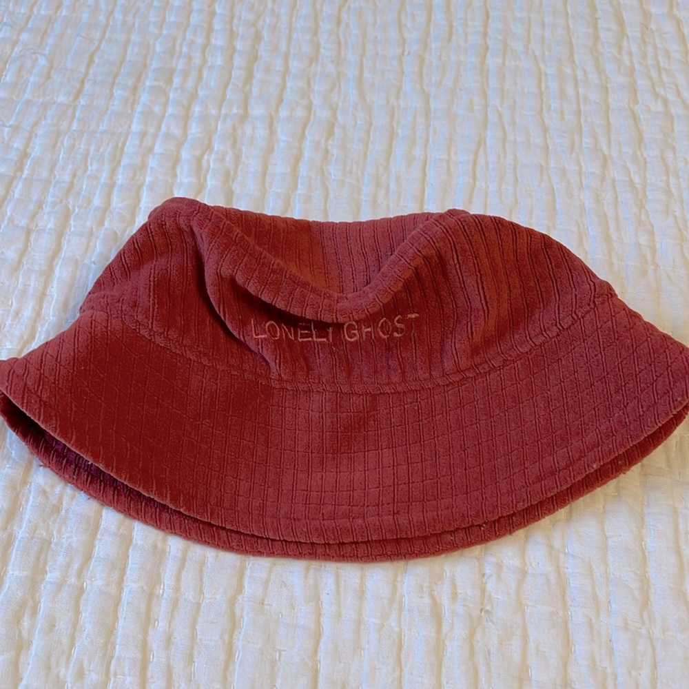 Lonely Ghost bucket hat - rust colored